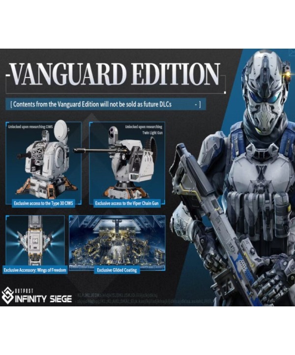 Outpost: Infinity Siege: Vanguard Edition Steam Key GLOBAL